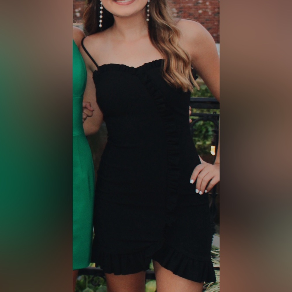Likely Black Mini Dress